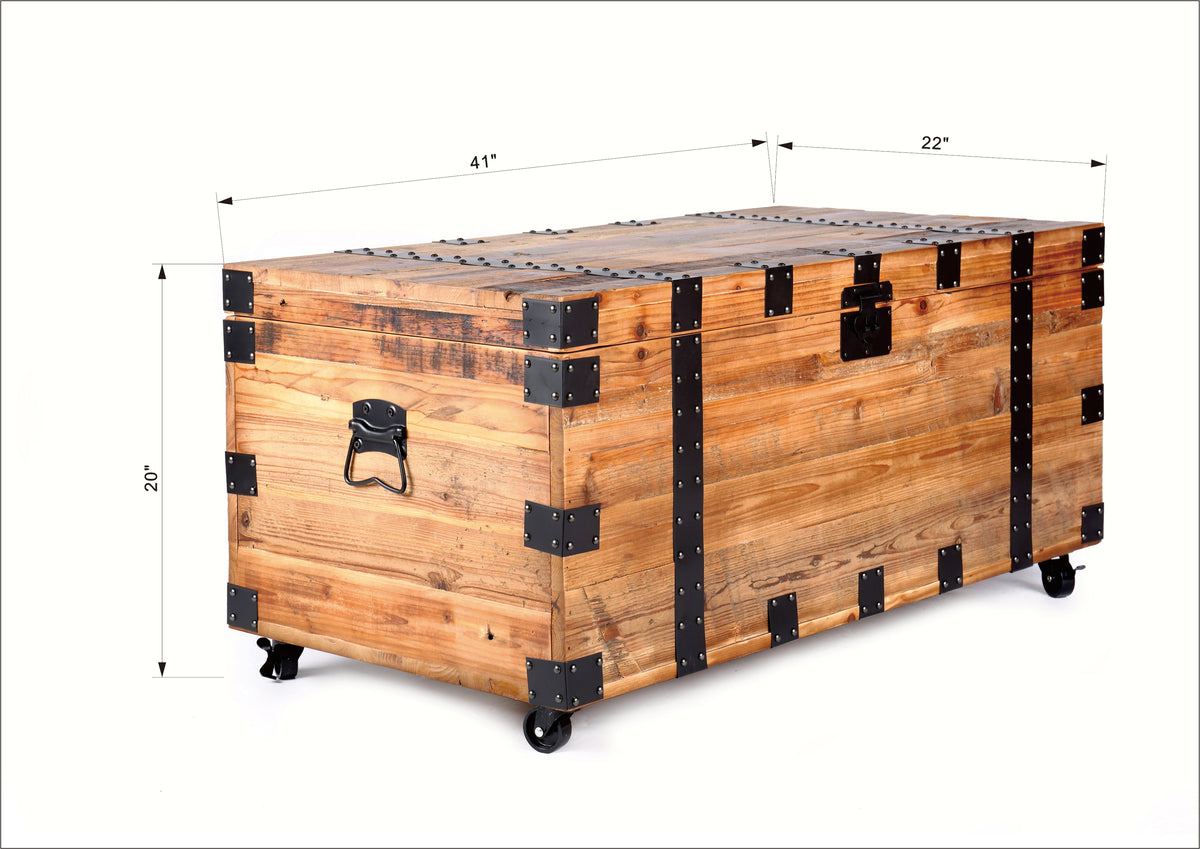 Trunk Table with Large Capacity Storage
