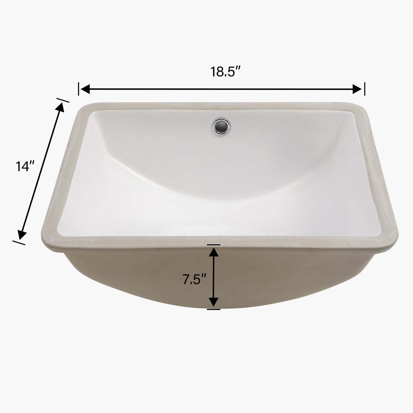 Modern Undermount Bathroom Sink
