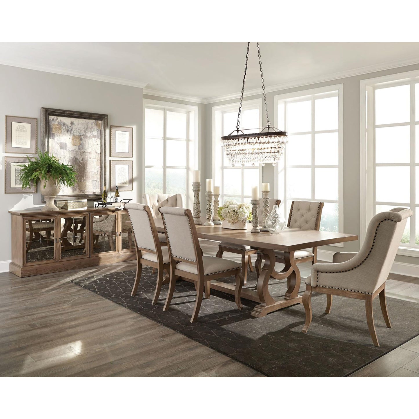 Cream and Barley Dining Chair Set