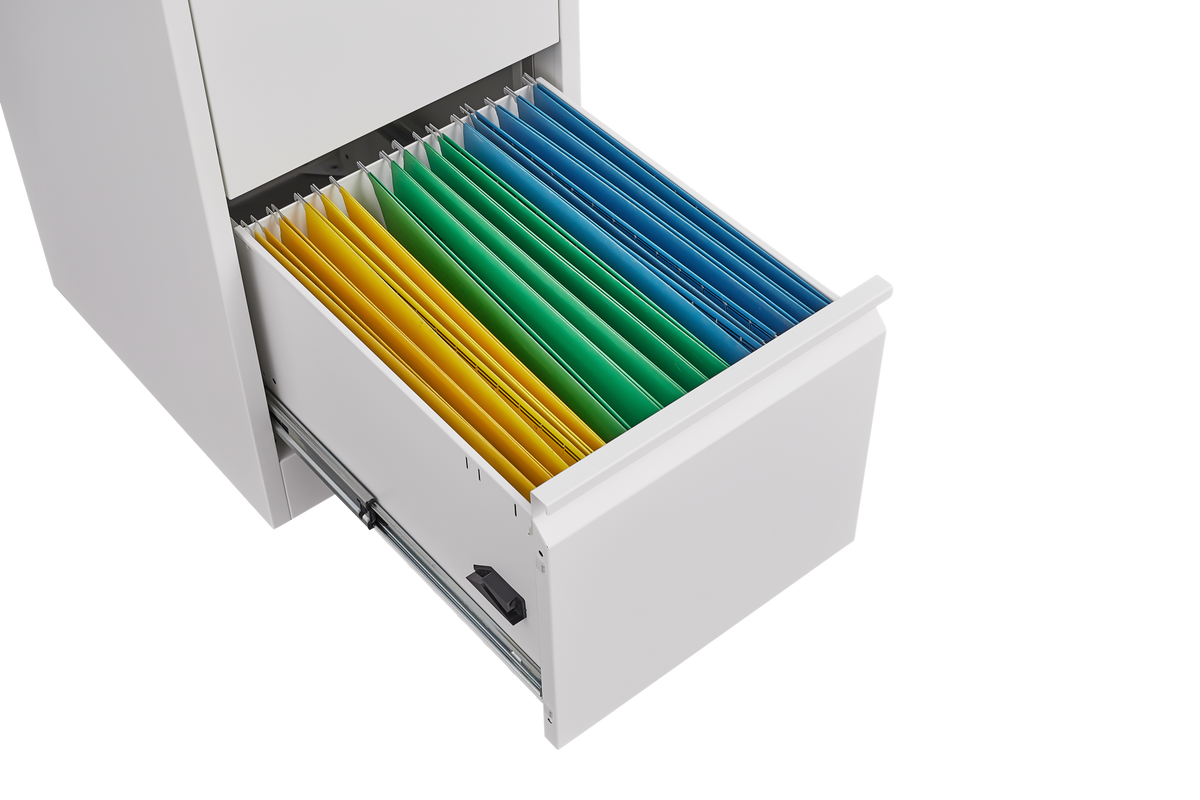 4 Drawer Vertical File Cabinet with Lock