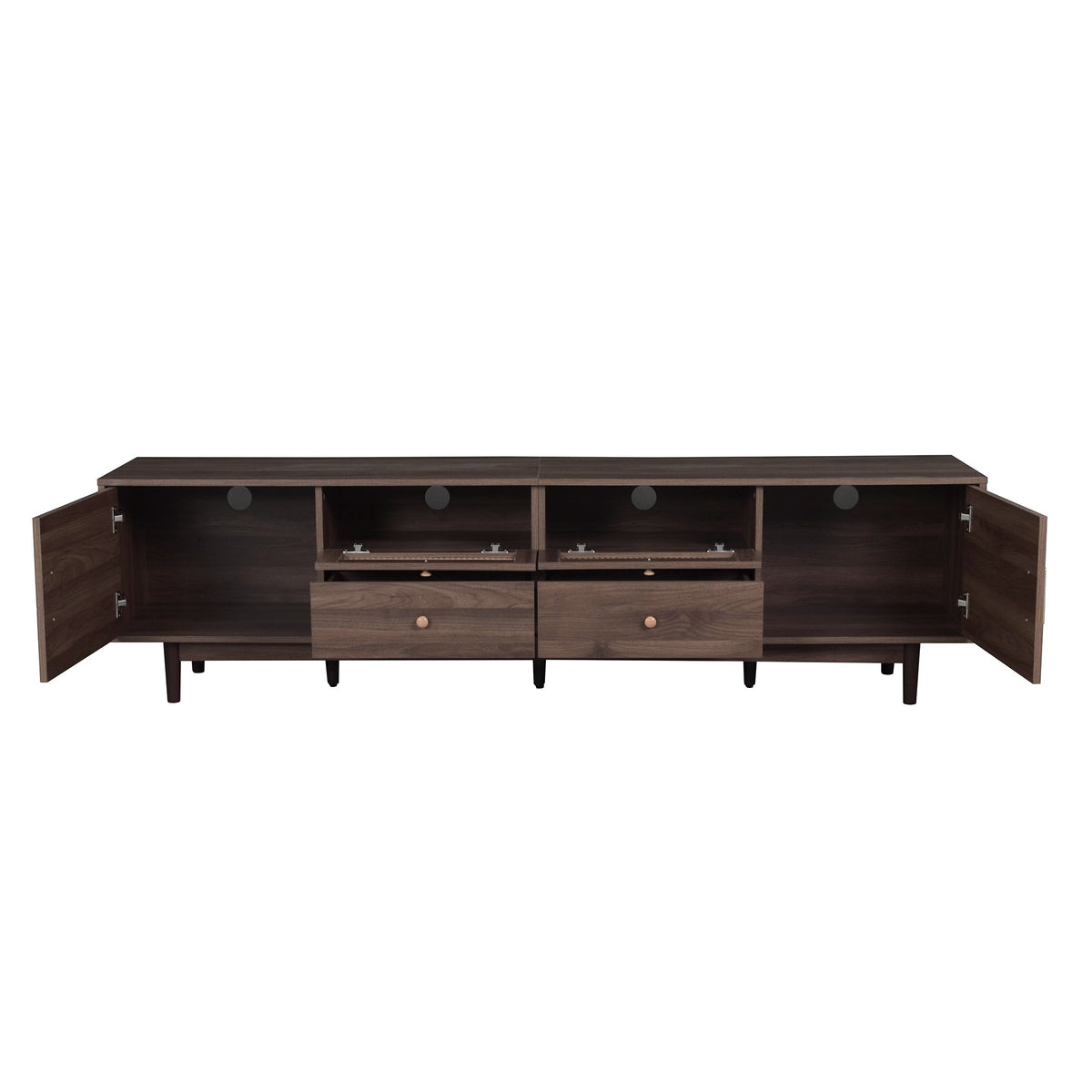 76" TV Stand with Drawers for Modern Living