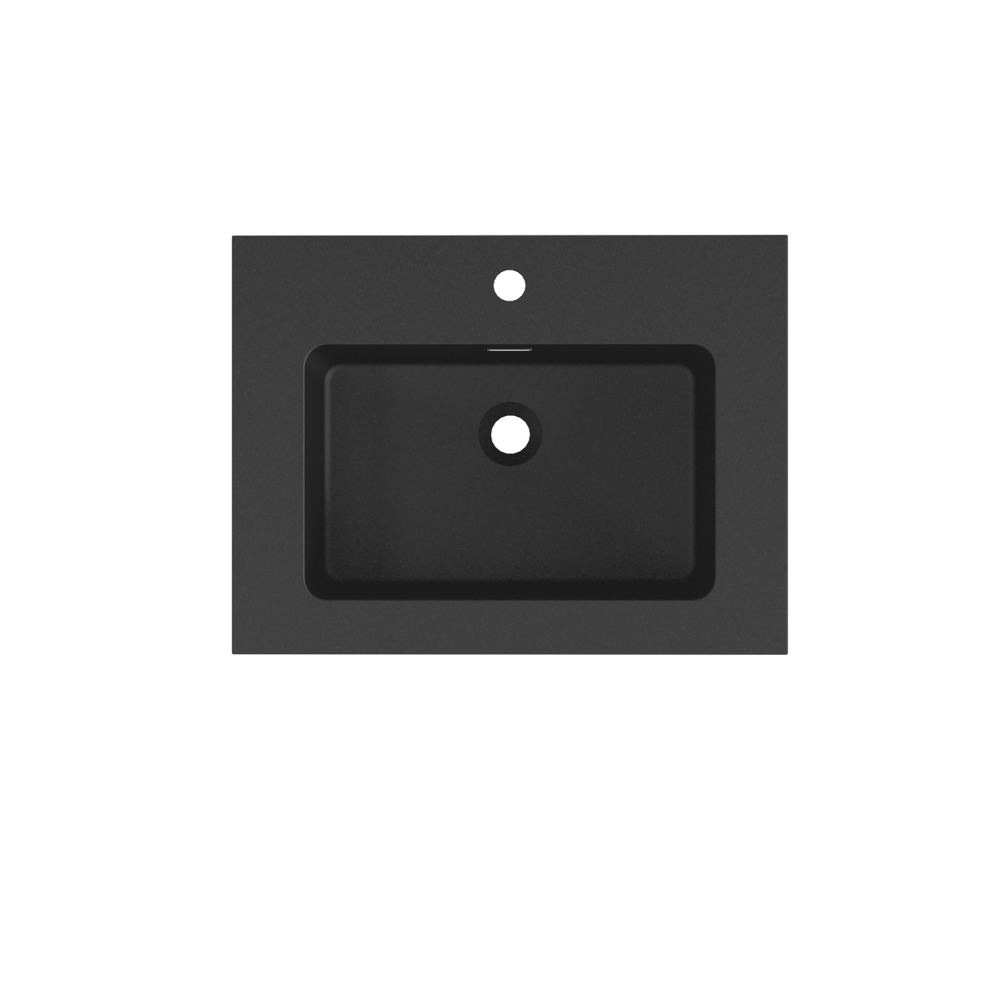 Integrated Engineered Solid Surface Basin