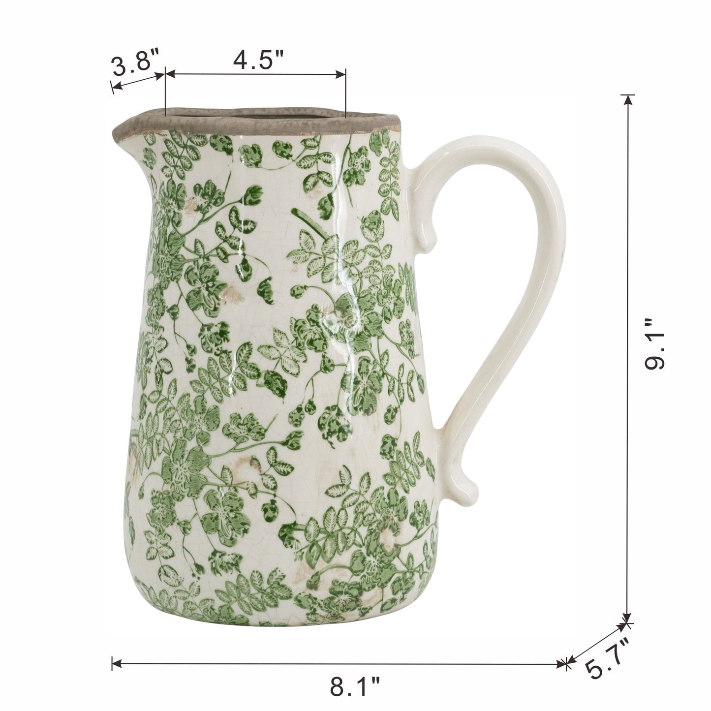Ceramic Decorative Pitcher