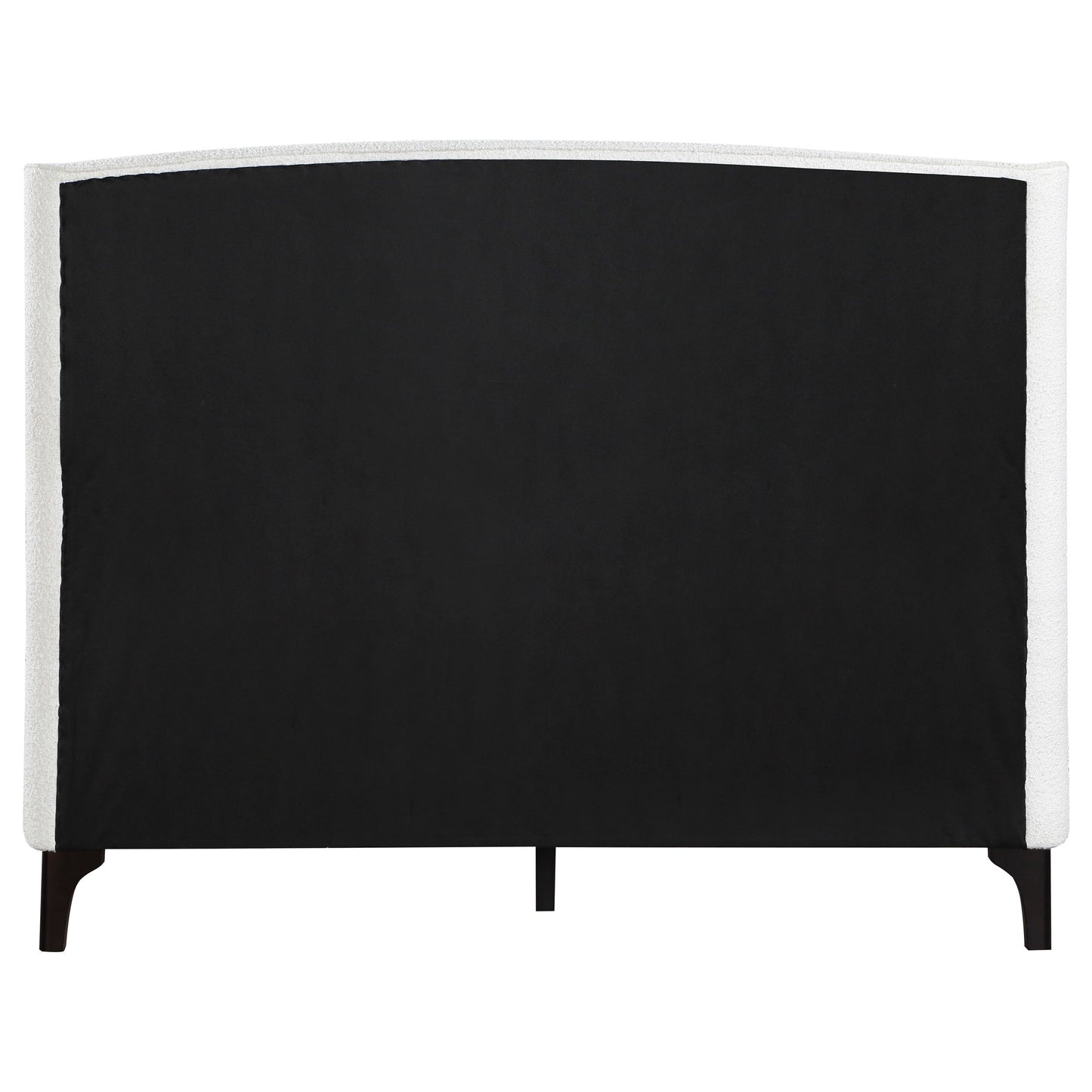 Theodore Snow Upholstered Eastern King Wingback Bed