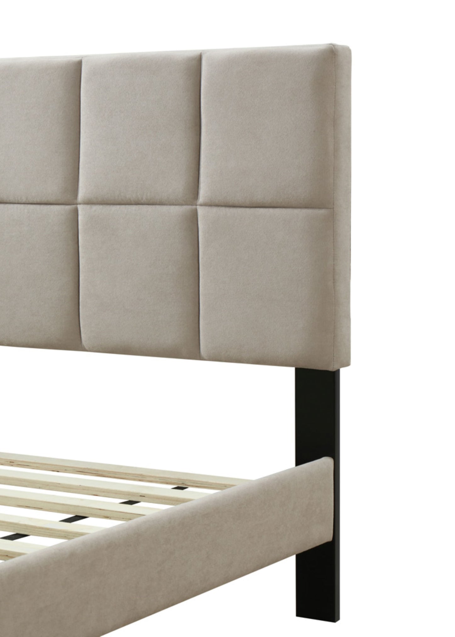 Twin Sized Squares Bed in a Box with USB