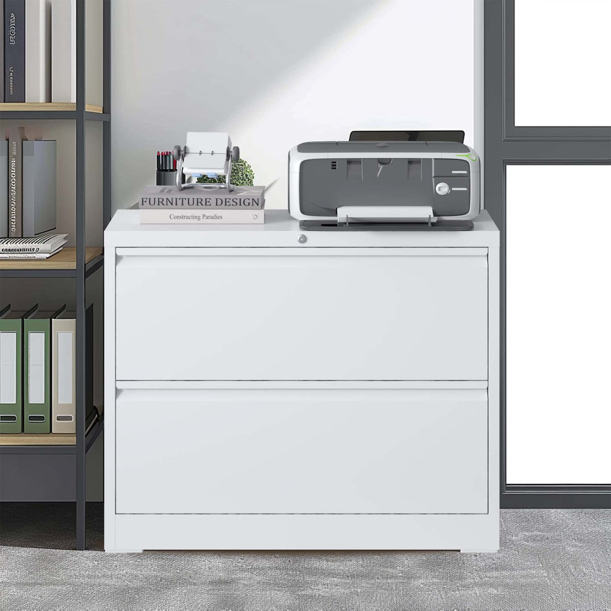 Lateral File Cabinet 2 Drawer