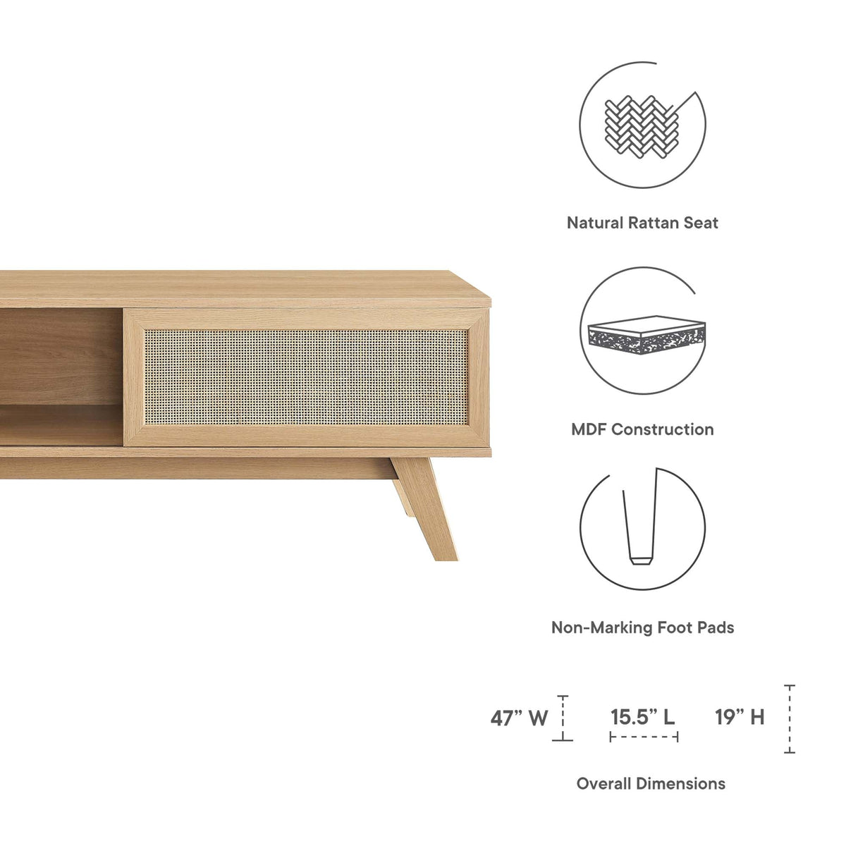 Soma 47" TV Stand by Modway