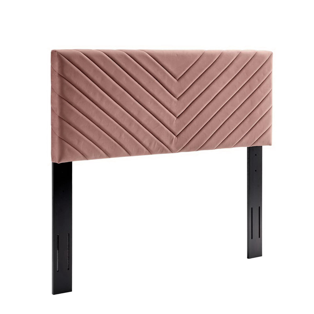 Alyson Angular Channel Tufted Performance Velvet Full/Queen Headboard by Modway