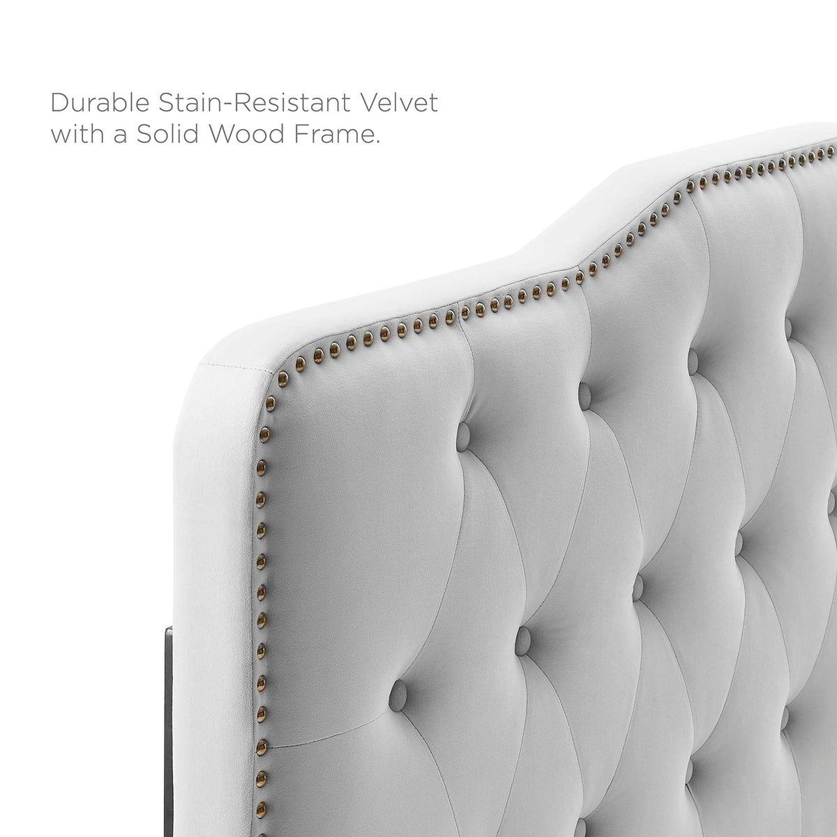 Amber Performance Velvet Twin Platform Bed by Modway