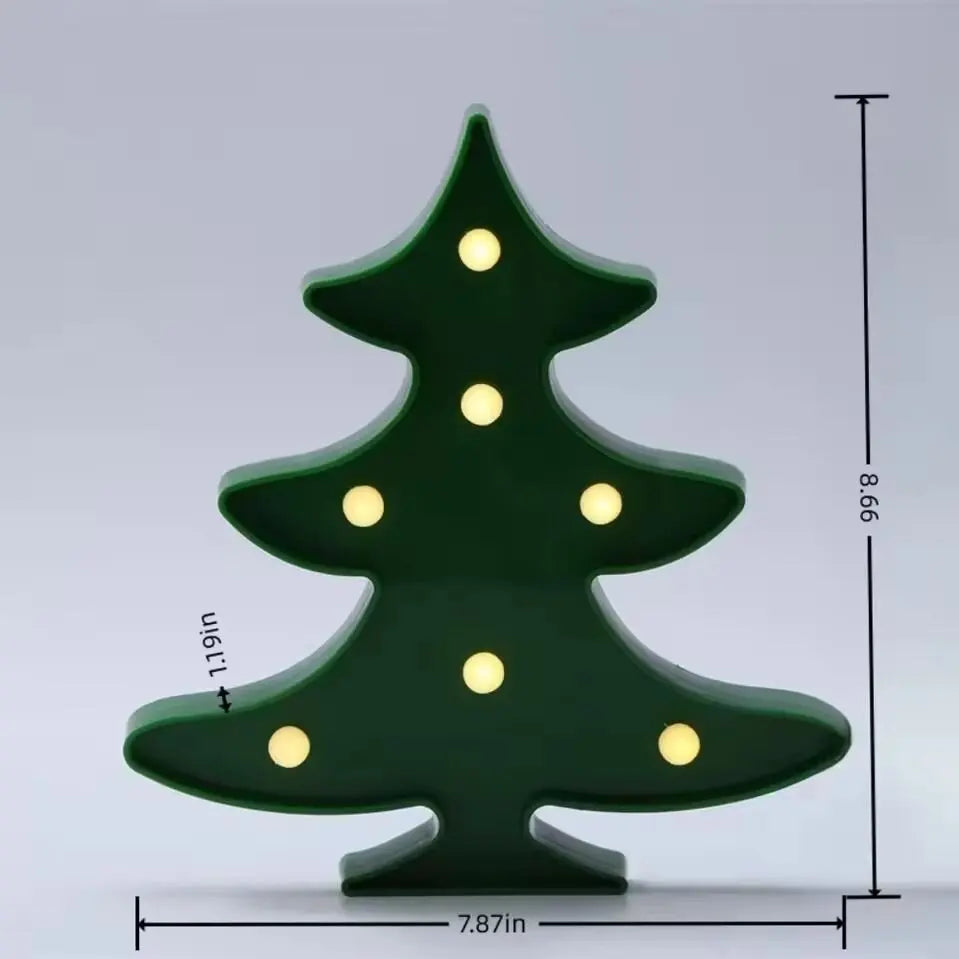 1PC Creative LED Shaped Lamp Indoor Battery Powered Wall Light,Decoration Night Light For Bedroom Table Beach Party&Photography