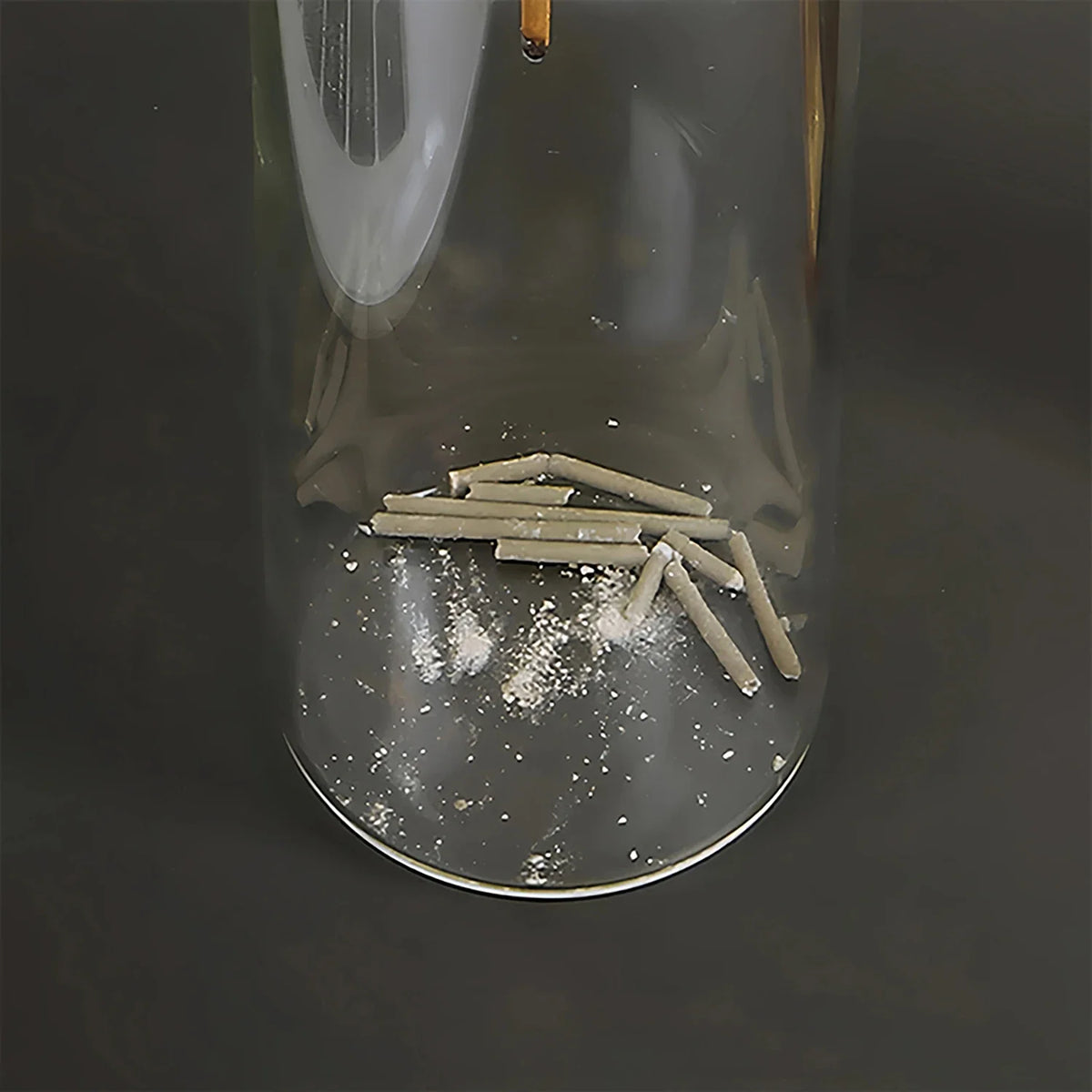 Modern Glass Incense Holder for Short Incense Sticks Anti-Ash Flying Incense Burner with Ash Catcher for Yoga Meditation