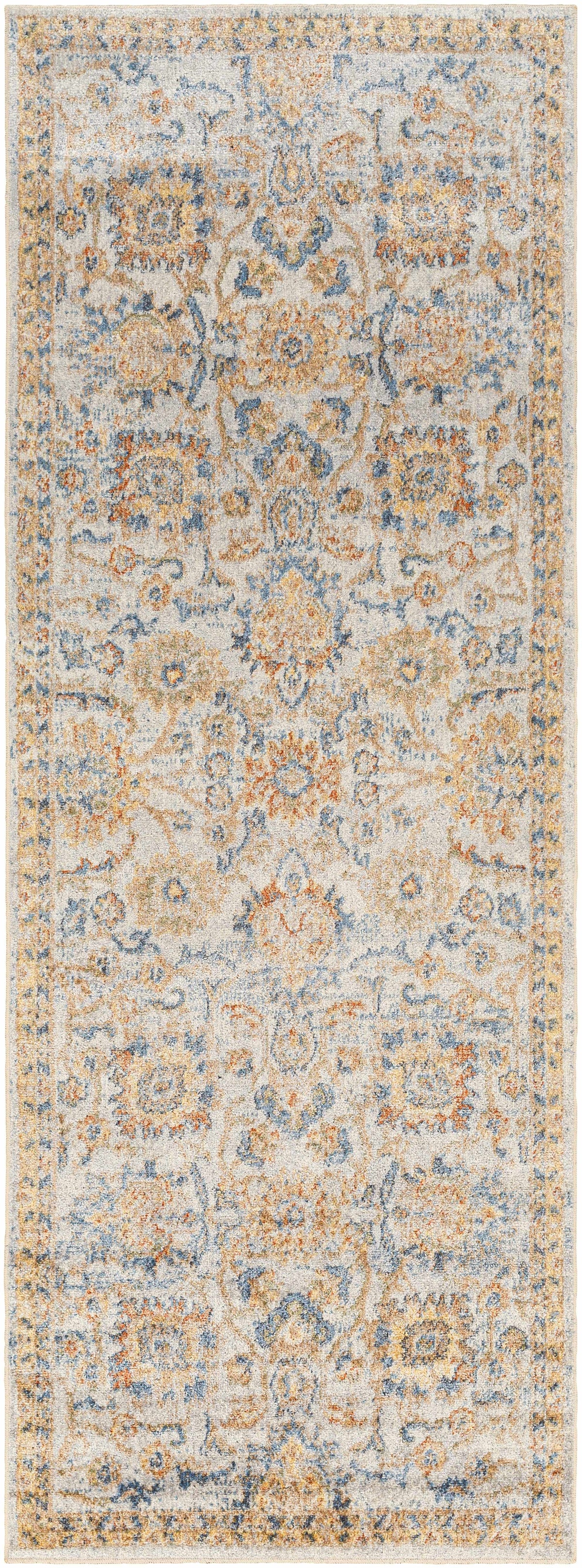 Dion Washable Floral Rug - Clearance