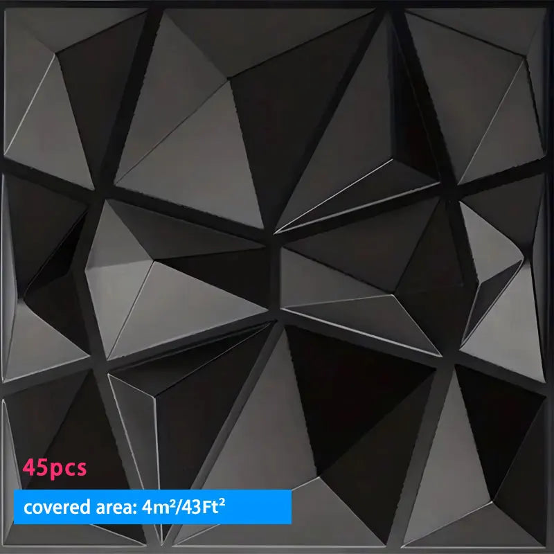 3D Wall Panels 30x30cm Indoor Wall Decoration for Living Room Bedroom Hotel Office Mural Tile-Panel-Mold 3D Wall Sticker