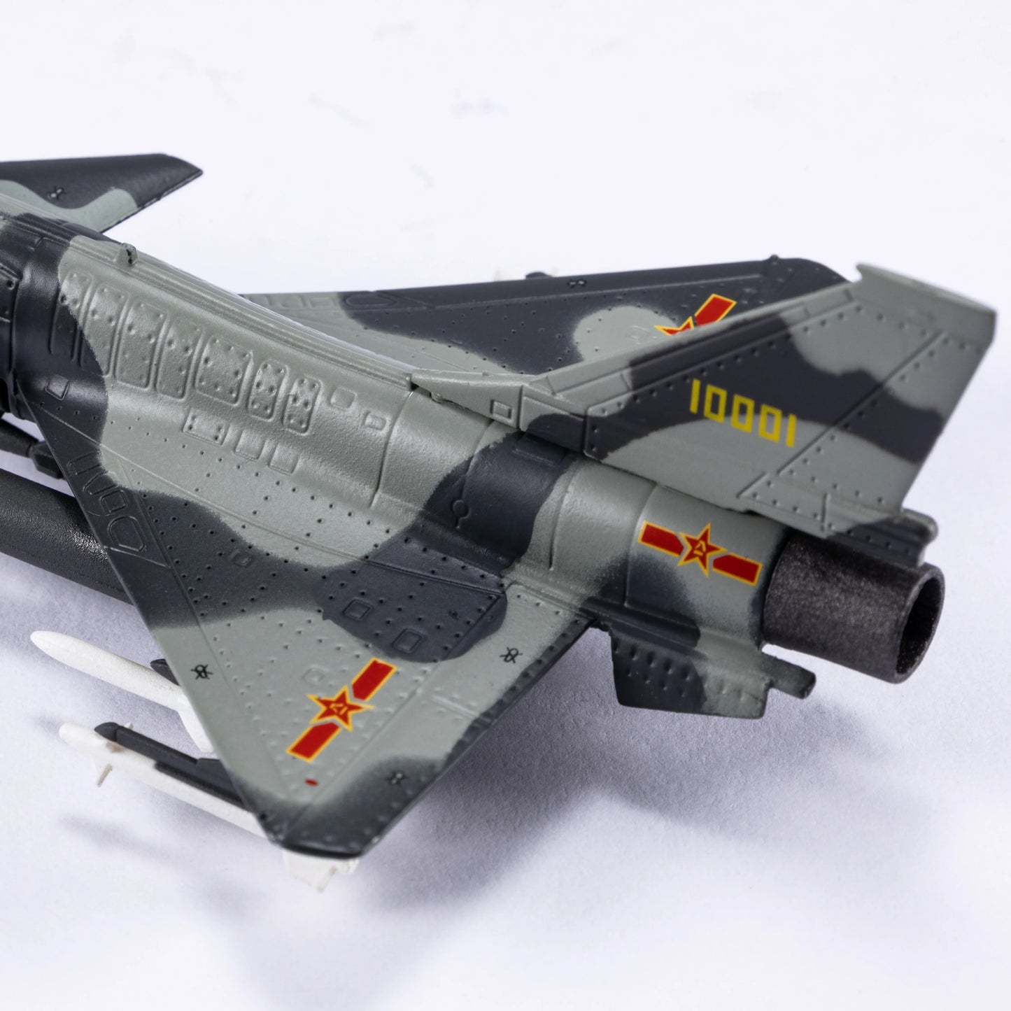 J10 1/144 Scale Metal Model airplane (including base) Scale model Home placement, collection and decoration Creative gift