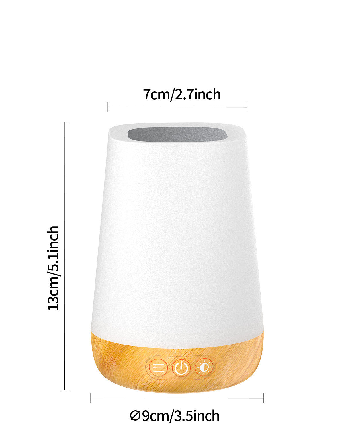 Touch Bedside Table Lamp,4 LIGHTING MODES AVAILABLE, Rechargeable Desk Lamp, Dimmable Night Light with RGB Color Changing,Portable Lamp for Baby, Bedroom, Living Room