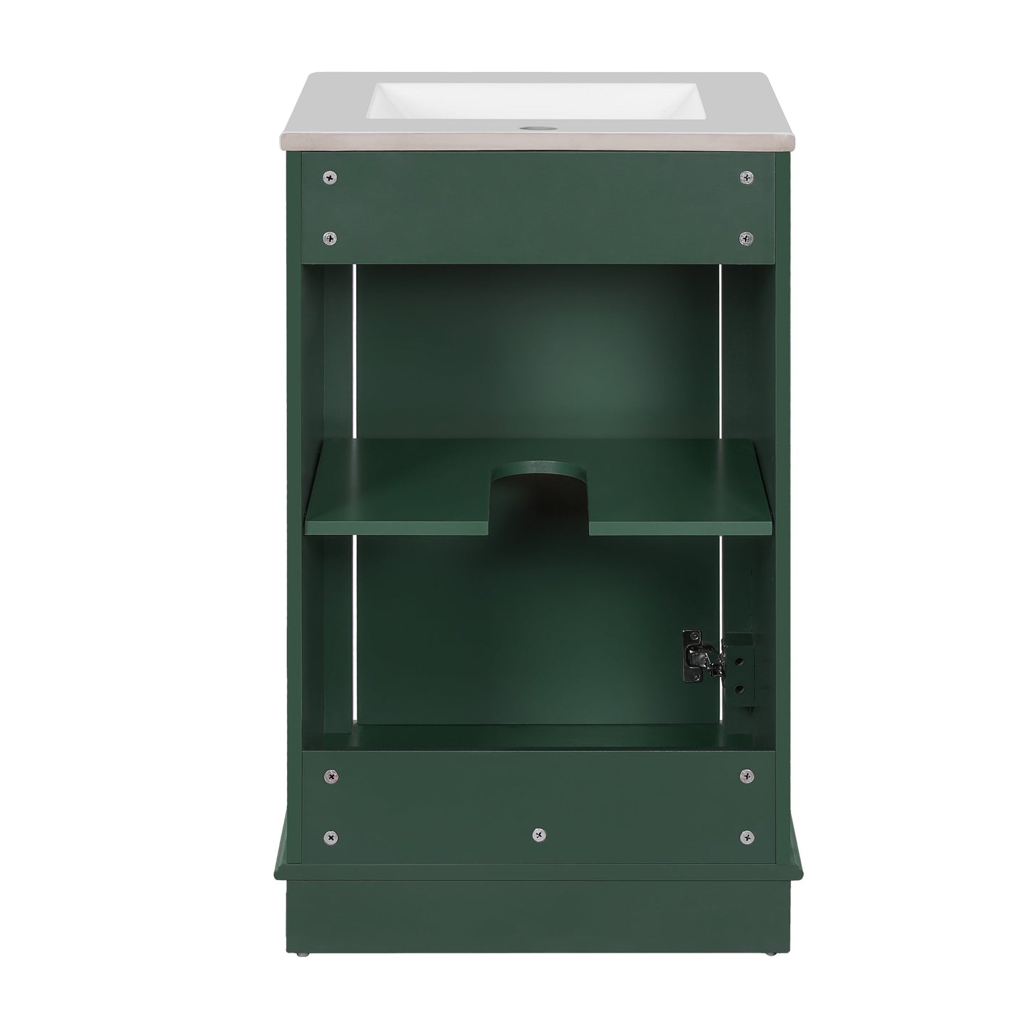 20-Inch Bathroom Vanity with Ceramic Sink