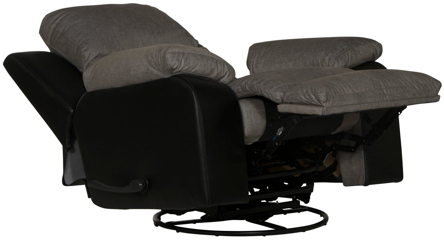 Felix - Swivel Glider Recliner - Black
