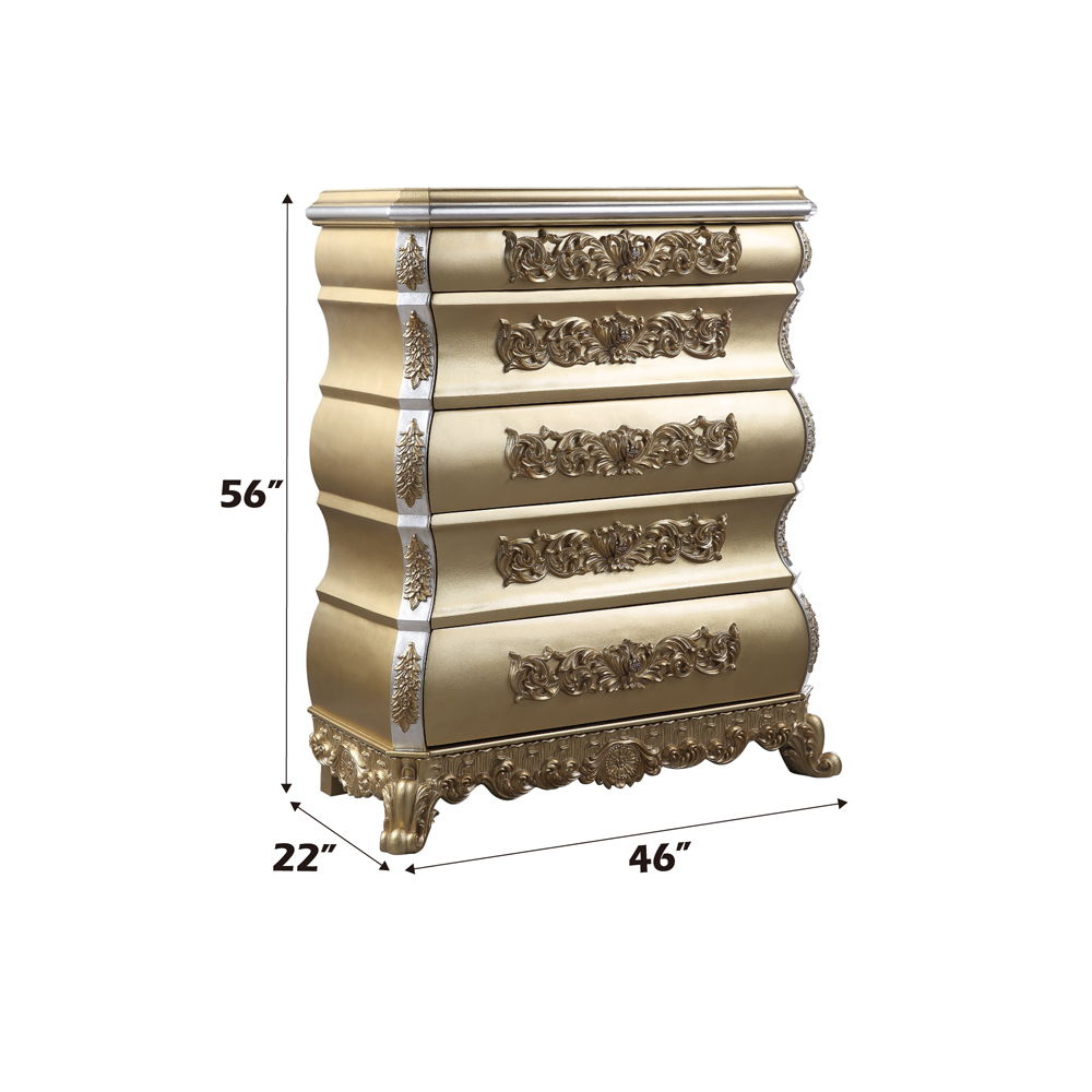 Seville - Chest - Gold