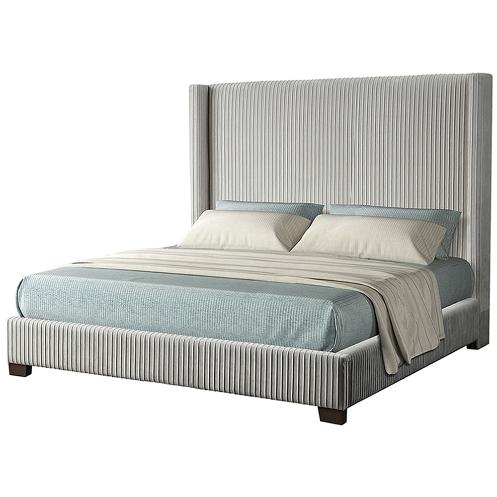 Queen Upholstered Bed in a Box