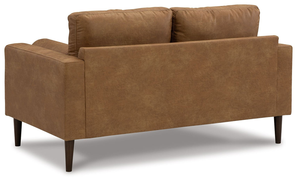 Telora - Loveseat - Caramel - view 6