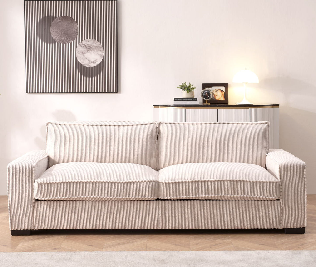 Luxe - Sofa With Sleek Design, Spacious And Comfortable 3 Seater Couch - view 21