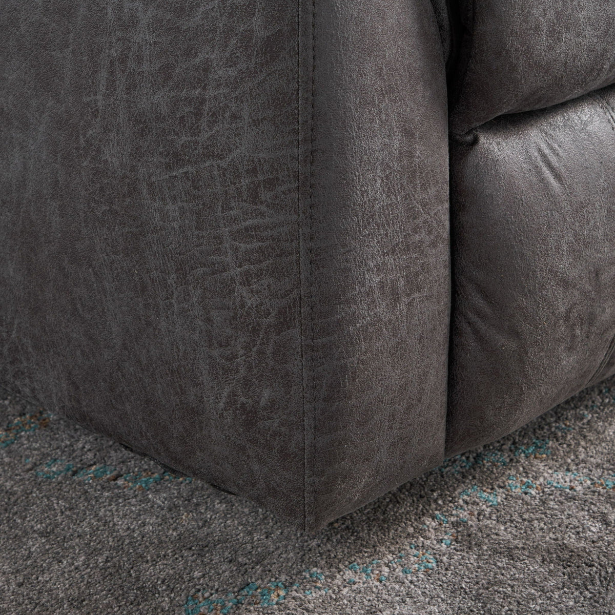 Contemporary Glider Recliner With Swivel Function - view 7