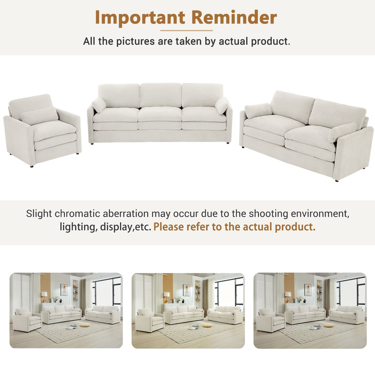Cloud Sofa Set Couch For Living Room - view 19