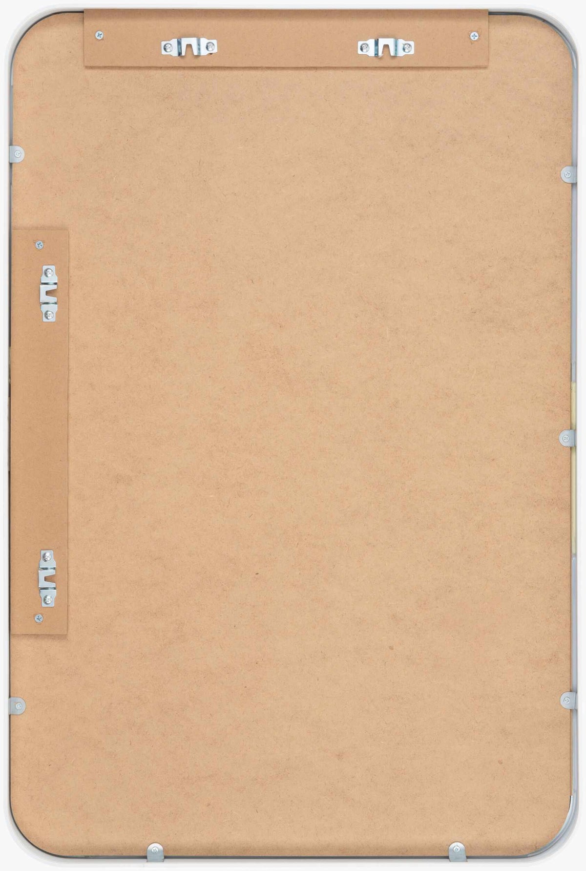 Sustinente White Carved Mirror - Clearance