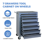 Rolling Metal Tool Chest with 7 Drawers