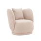 Siri Upholstered Lounge Chair in Wheat