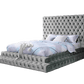 Contemporary Style Fully Upholstered Frame