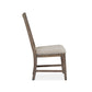Paxton Place - Dining Side Chair With Upholstered Seat (Set of 2) - Dovetail Gray
