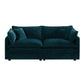 Modern Fabric Loveseat Sofa Couch for Living Room