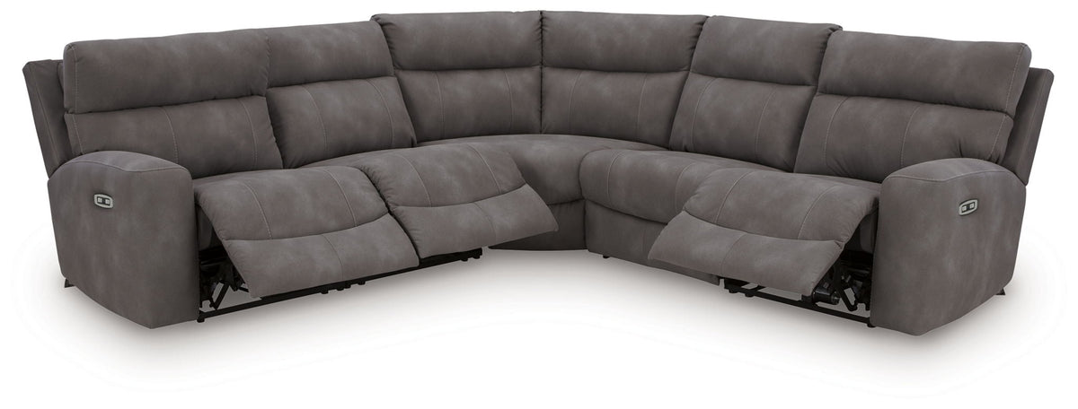 Next-Gen Durapella - Power Reclining Sectional Set - view 5