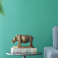 Rhino Bronze Bookends - Set of 2