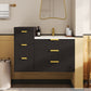 Wall Mounted Floating Cabinet with Drawers
