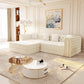 90.6" 3-in-1 Convertible Sleeper Sofa