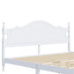 Retro Style King Bed Frame with Headboard