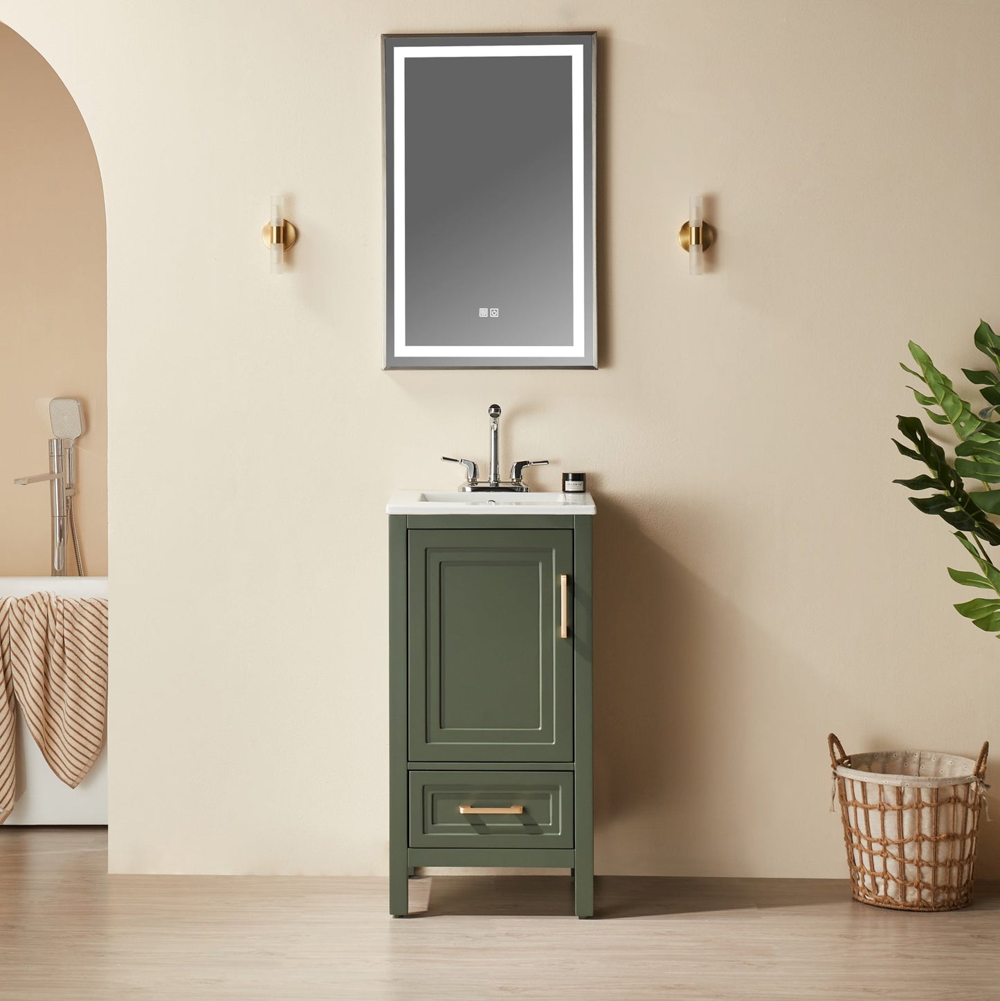 Freestanding 18'' Bathroom Vanity