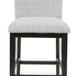 Neymorton - Upholstered Barstool (Set of 2) - Dark Grayish Brown - view 2