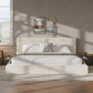 AirFrame King Bed Frame with Adjustable Sliding Side Table