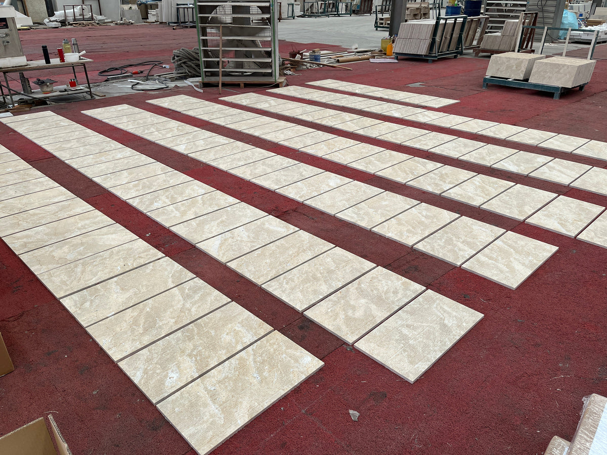 Gold Yellow Beige Natural Marble Wall Tiles