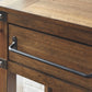 Roybeck - Accent Cabinet - Light Brown / Bronze