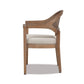 Americana Mid-Century Modern Cane Back Dining Chair