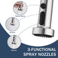 3-in-1 Kitchen Faucet with Press-Type Glass Rinser