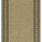 Earth GC_NTL1006 Jute/Black Area Rug