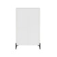 Abbey 32" Tempered Glass Bookcase Cabinet