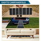 2026 Upgraded Dog Ramp for Couch with Adjustable Heights and Non-Slip Pads