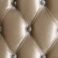 Vanaheim - Loveseat With 5 Pillows - Fabric & Antique White