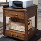 Baldridge - Printer Stand - Rustic Brown